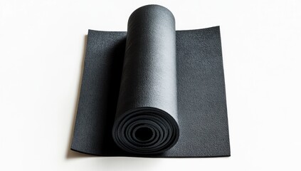 Rolled Up Yoga Mat