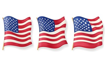 Obraz premium 4th of July, Independence day - greeting design with USA patriotic colors firework burst rays. july, freedom, red, flag, patriotism, illustration, day, blue, design, background, event, poster,
