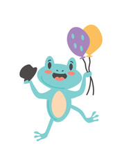 frog animal birthday party
