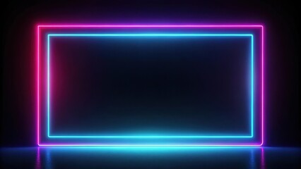 Glowing neon lines on black background , neon, abstract, render, wallpaper, dynamic, light, trajectory
