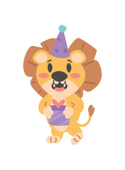 lion animal birthday party