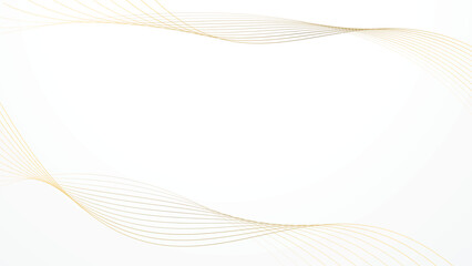 abstract white background luxury golden line wallpaper