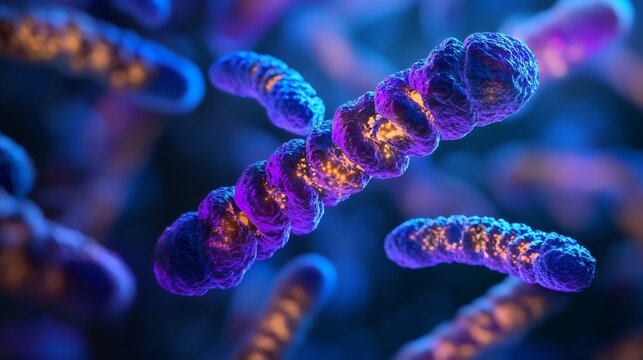 Chromosome analysis techniques illustrated a comprehensive biology research poster showing methods for examining chromosome structure and abnormalities