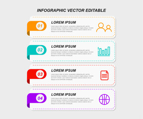 modern design template for infographics vector editable