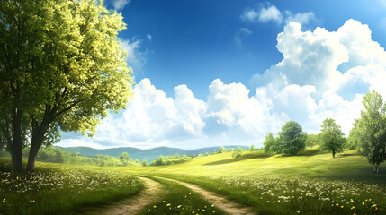 Obraz premium Beautiful landscape