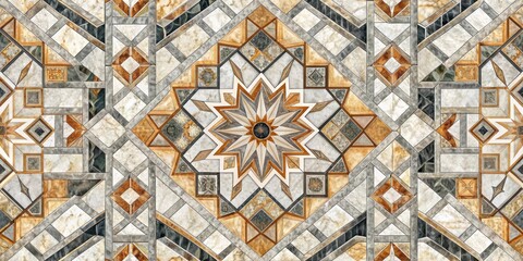 Abstract geometric marble mosaic seamless pattern design, abstract, background, seamless, pattern, floor tile