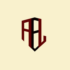 AEG creative minimalist letter logo. AEG unique vector initials alphabet letter logo design