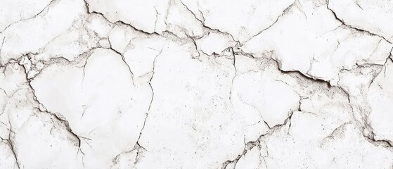 Obraz premium A marble surface with white tones and dramatic black veining, showcasing natural elegance and unique patterns.