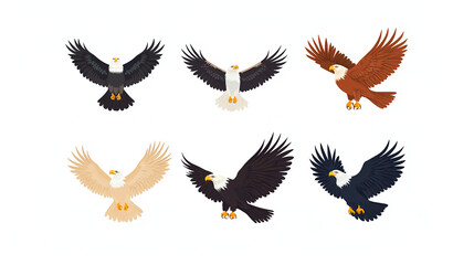 初夢に縁起が良い鷹のイラスト Lucky Hawk Illustration for Hatsuyume｜Generative AI