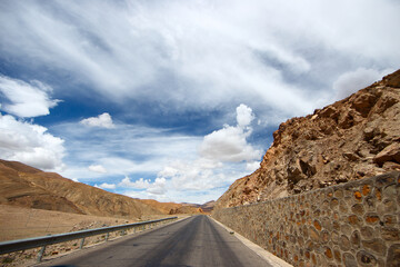 Landscape of Ngari Prefecture, Tibet, China