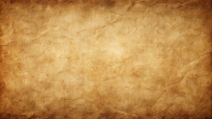 Fototapeta premium Old brown paper background with a rustic and textured appearance, vintage, aged, retro, grunge, antique, distressed