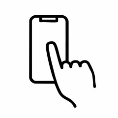 Touchscreen Phone Icon