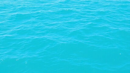 Fototapeta premium Calm background of turquoise ocean with gentle undulating waves, oceanic scenes, calm waters, wave patterns