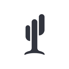Cactus Logo Template Icon