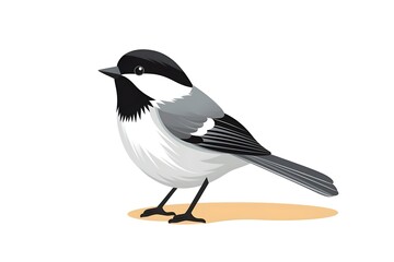 Obraz premium bird, animal, nature, flying, wildlife, illustration, wing, design, vector, feather, silhouette, beak, colourful, flight, horizontal, no people, art, black, blue, sky, tree branch, beautiful, freedom,