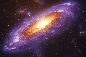 Fototapeta premium space galaxy background
