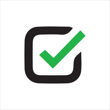 recommend clip art: Check mark approved icon