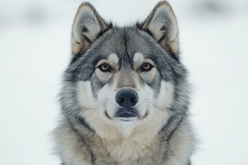 Obraz premium siberian husky portrait