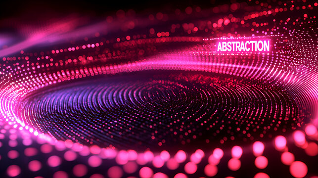Vibrant Abstraction of Object Oriented Programming in a Neon Digital Art Landscape