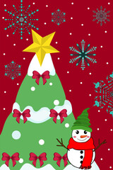 christmas background with santa claus and gifts