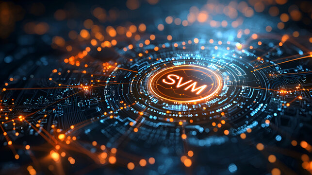 Futuristic Digital Design of SVM Support Vector Machine in Data Science and Machine Learning Analytics