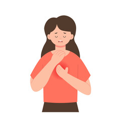 Fototapeta premium Lupus Symptoms 1 Shortness of Breath