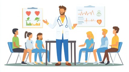 Doctor Leading a Health Seminar