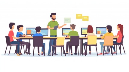 Group Coding Training Session