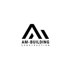 Modern Construction Company Logo. This image features a sleek and modern logo for company