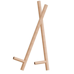 3D Render Indonesian Traditional Game Engrang