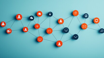 Obraz premium SEO Strategy Keyword Network Digital Marketing Online Strategy Search Engine Optimization