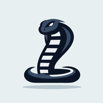 vector image of a cobra snake logo