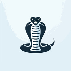 vector image of a cobra snake logo