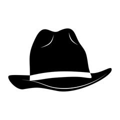 Classic Hat Silhouette