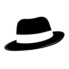 Classic Hat Silhouette