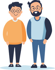 Smiling Friends Illustration