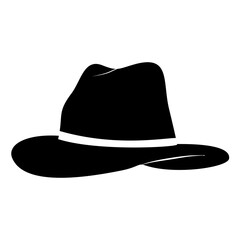 Classic Hat Silhouette