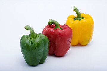 photo of fruit or vegetables on a white background