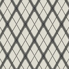 Trendy rhombus argyle knitting texture geometric with white background