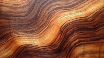 Fototapeta premium A close-up of a beautifully patterned wooden surface, showcasing natural grain and texture.