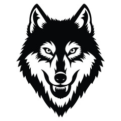 fox silhouette on white background isolated fox logo icon symbol illustration 2