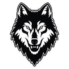 fox silhouette on white background isolated fox logo icon symbol illustration 3