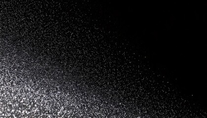 Obraz premium 黒背景に輝く星屑の輝き