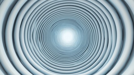 Fototapeta premium Modern Circular Building Abstract Tunnel 3D Render Architecture Design Interior Design Geometric