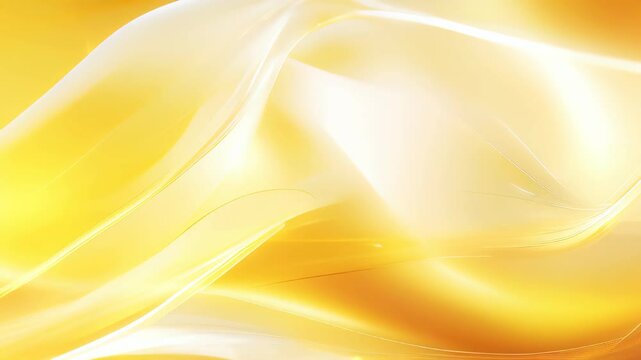Explore the mesmerizing beauty of golden silk fabric draping elegantly in soft light during a serene afternoon