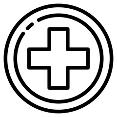 Fototapeta premium Healthcare and medical icon