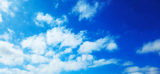 blue sky with clouds