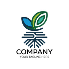leaf logo design