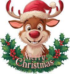 A Merry Christmas Greeting From Santa’s Reindeer