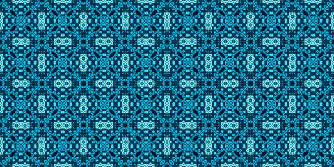 Fototapeta premium Seamless abstract pattern. The texture is abstract. Abstract endless symmetrical background